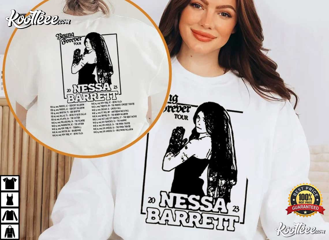 Nessa Barrett Young Forever Tour 2023 T-Shirt