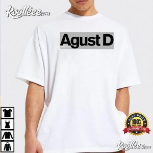 Agust D World Tour Suga Fan Gift Kpop T Shirt 3