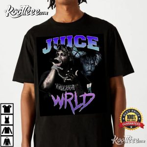 Juice Wrld Hip Hop Retro Vintage Bootleg Graphic T Shirt 1