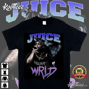 Juice Wrld Hip Hop Retro Vintage Bootleg Graphic T Shirt 4