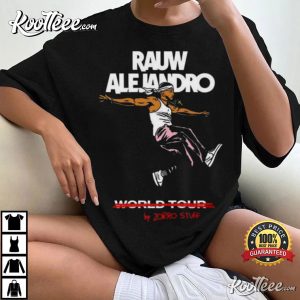 Rauw Alejandro World Tour By Zorro Stuff T Shirt 1
