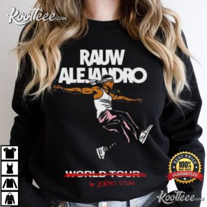 Rauw Alejandro World Tour By Zorro Stuff T Shirt 3