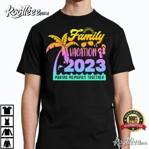 Family Vacation 2023 Summer Beach Vacation T Shirt 2