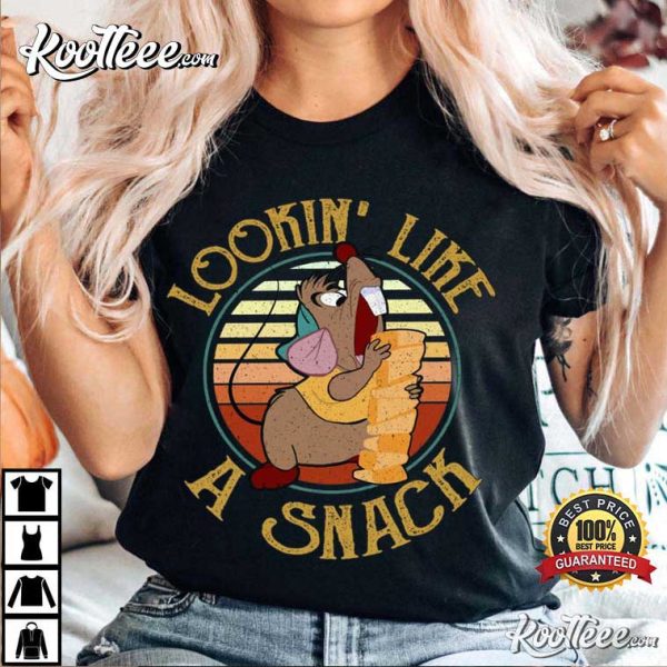 Cute Gus Mouse Looking Like A Snack Cinderella T-Shirt
