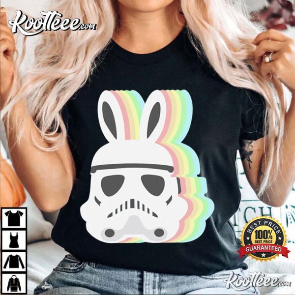 Funny Star Wars Stormtrooper Easter Bunny Ears T-Shirt
