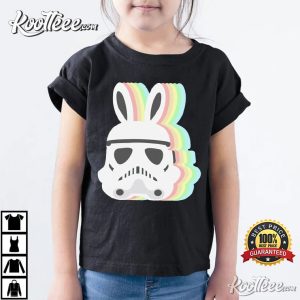 Funny Star Wars Stormtrooper Easter Bunny Ears T Shirt 3