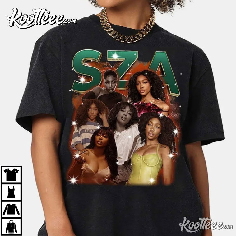 SZA Vintage Graphic 90s Album Bootleg T-Shirt