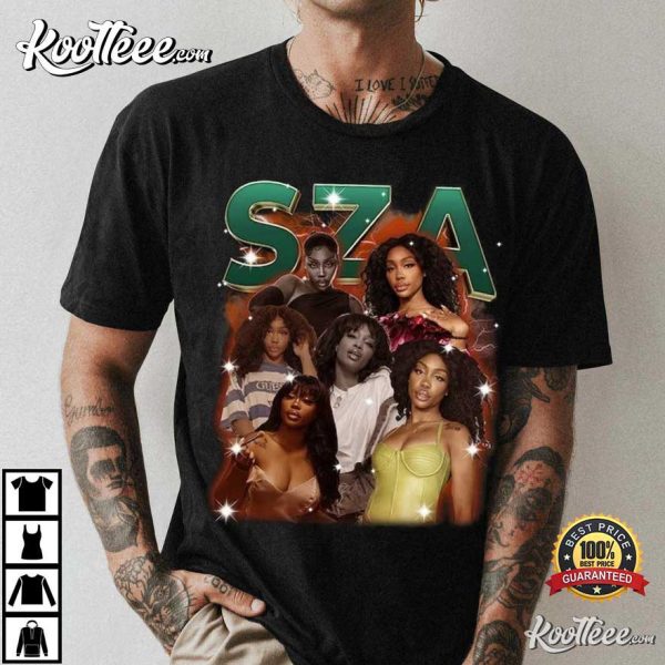 SZA Vintage Graphic 90s Album Bootleg T-Shirt