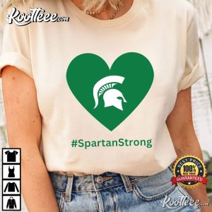 Michigan State Spartans Strong We Are All Spartans T Shirt 1