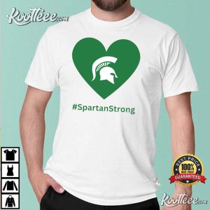 Michigan State Spartans Strong We Are All Spartans T Shirt 2