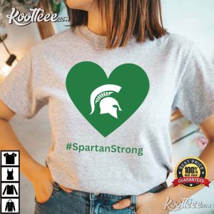 Michigan State Spartans Strong We Are All Spartans T Shirt 3