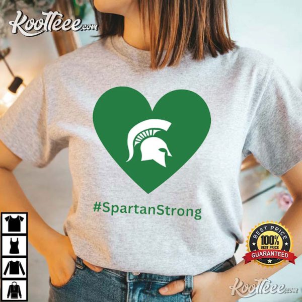 Michigan State Spartans Strong We Are All Spartans T-Shirt