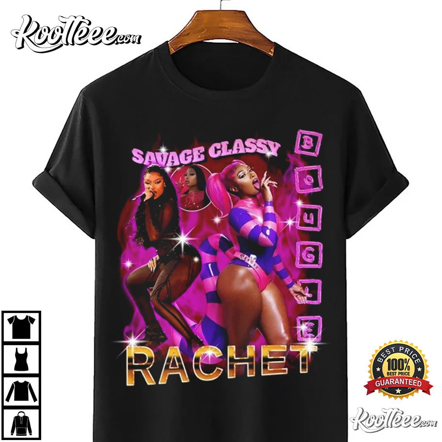 Retro Megan Thee Stallion Vintage 90s Style T-Shirt