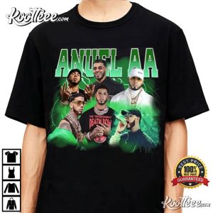 Anuel AA Hip Hop Music Fan Gifts T Shirt 2