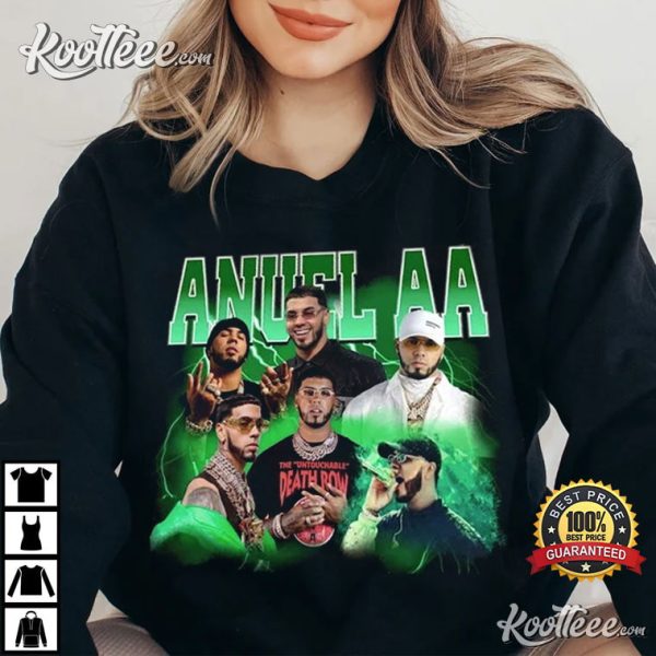 Anuel AA Hip Hop Music Fan Gifts T-Shirt