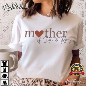 Mother Of Darling Mothers Day Gift Personalized T Shirt 1