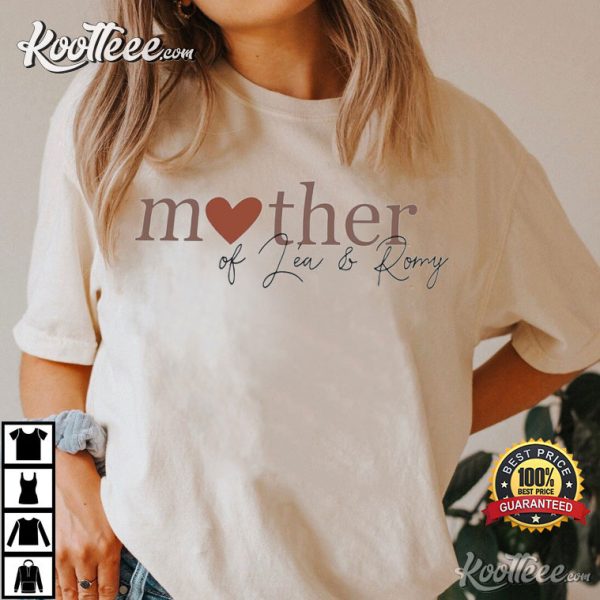 Mother Of Darling Mother’s Day Gift Personalized T-Shirt