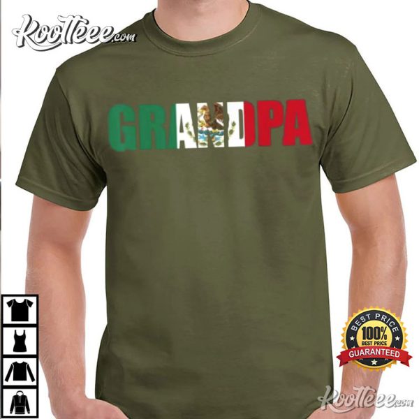 Mexico Funny Mexican Grandpa Gift T-Shirt
