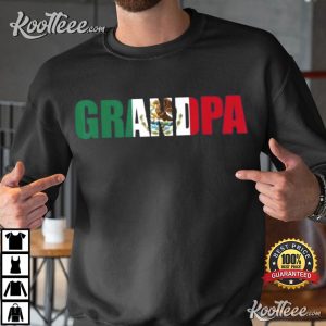 Mexico Funny Mexican Grandpa Gift T Shirt 4