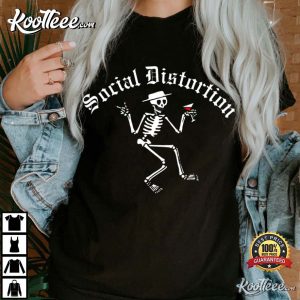 Official Social Distortion Skelly T Shirt 1