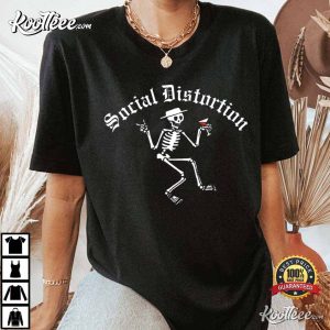 Official Social Distortion Skelly T Shirt 2