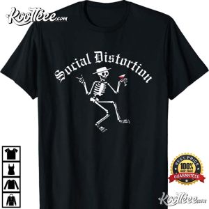 Official Social Distortion Skelly T Shirt 4