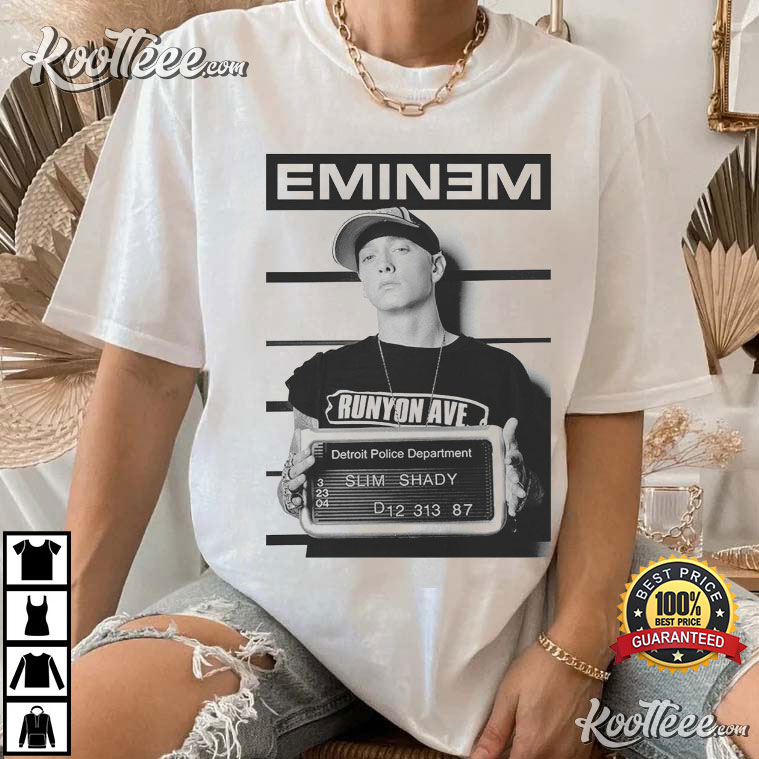 Knogle Mirakuløs bandage Eminem Slim Shady Rap Cool Fun T-Shirt
