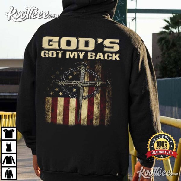 Christian Shirt, God’s Got My Back T-Shirt