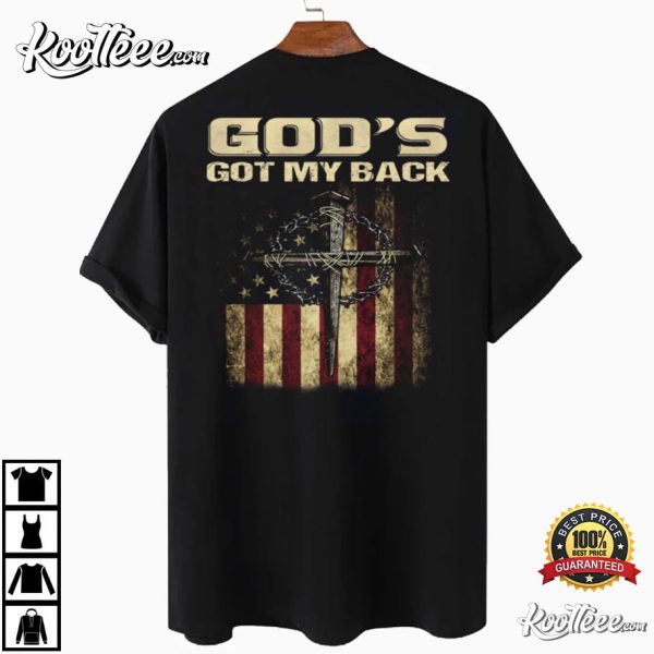 Christian Shirt, God’s Got My Back T-Shirt