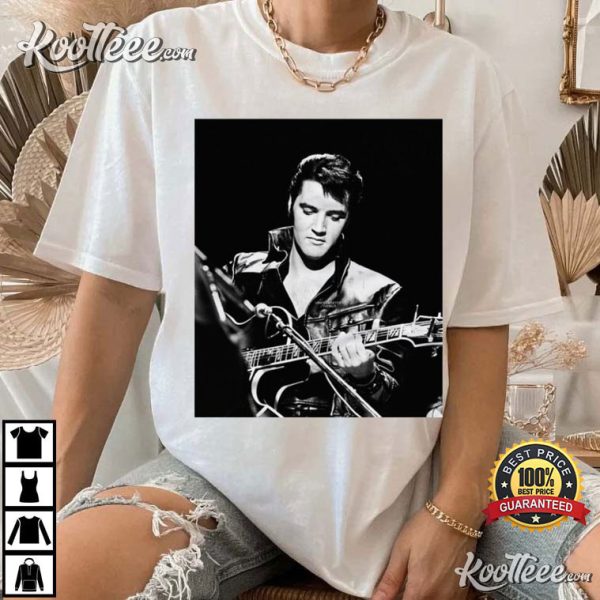 Elvis Presley Official Dancing Star Rock Music T-Shirt