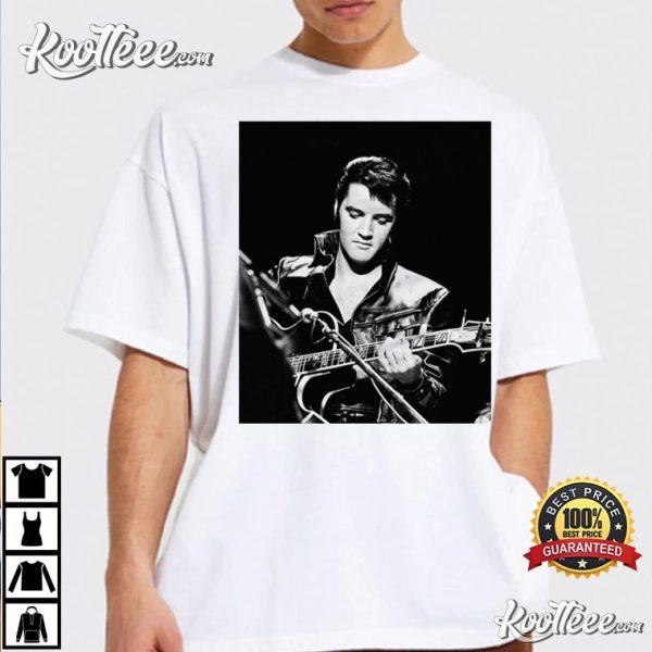 Elvis Presley Official Dancing Star Rock Music T-Shirt