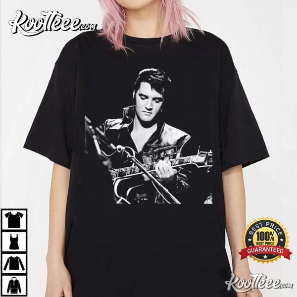 Elvis Presley Official Dancing Star Rock Music T-Shirt