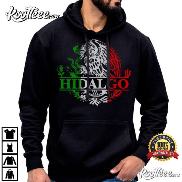 Hidalgo Mexico Eagle Emblem T-Shirt