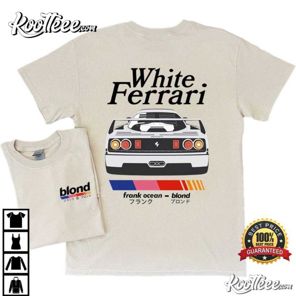 Frank Ocean BLOND WHITE FERRAR T-Shirt
