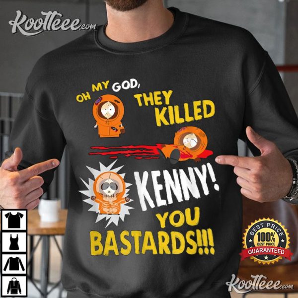 Vintage Oh My God! They Killed Kenny You Bastards South Park T-Shirt