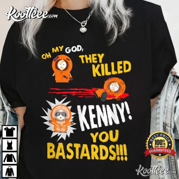 Vintage Oh My God They Killed Kenny Cartoon T-Shirt
