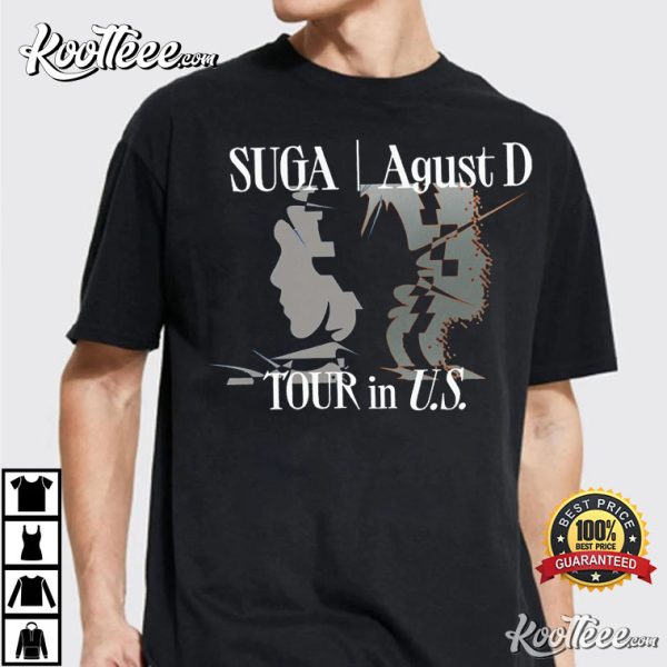 BTS Suga Agust D On US Tour 2023 T-Shirt