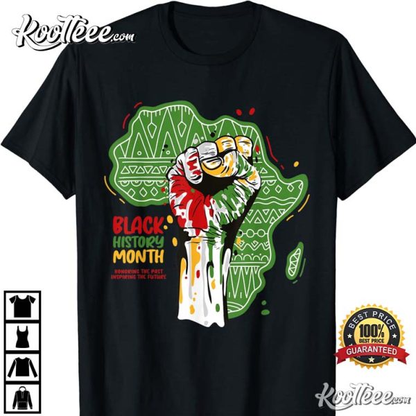 Black History Month Pride Fist Juneteenth T-Shirt
