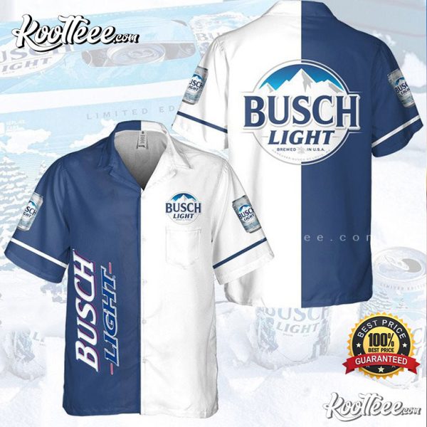 Busch Light Beer Lovers Hawaiian Shirt