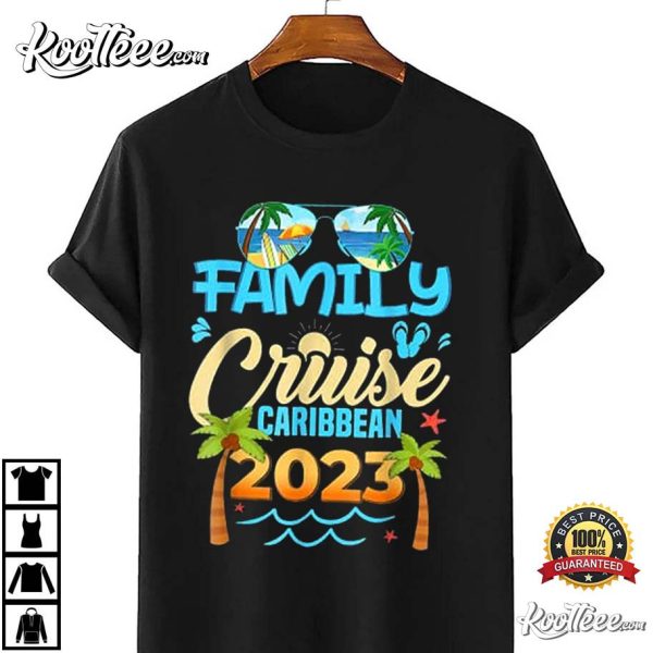 Family Cruise Caribbean Summer Vacation 2023 T-Shirt