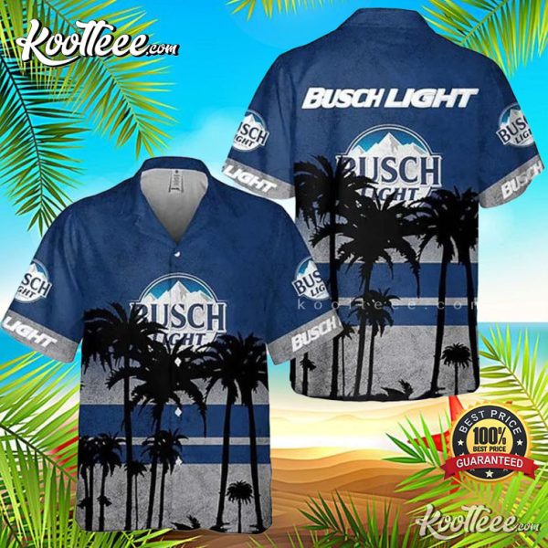 Summer Vibes Busch Light Hawaiian Shirt