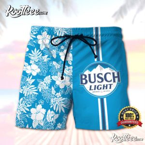 Summer Vibes Tropical Busch Light Hawaii Shorts