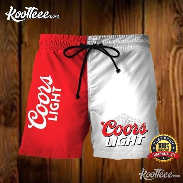Vintage Coors Light Hawaiian Shorts
