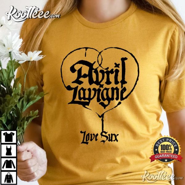 Love Sux Tour Avril Lavigne Merch For Fan T-Shirt