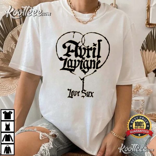 Love Sux Tour Avril Lavigne Merch For Fan T-Shirt