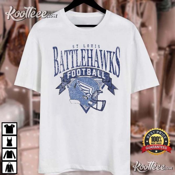 St. Louis BattleHawks Football Team XFL Vintage T-Shirt
