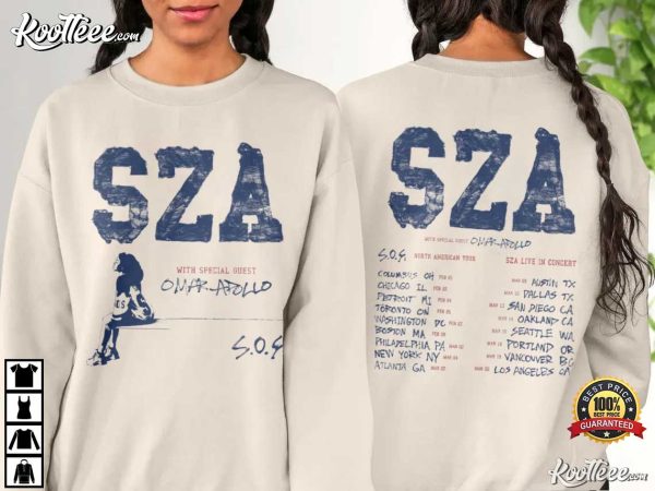 SZA North America Tour 2023 Good Days Merch T-Shirt