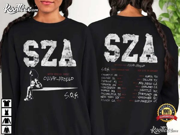 SZA North America Tour 2023 Good Days Merch T-Shirt