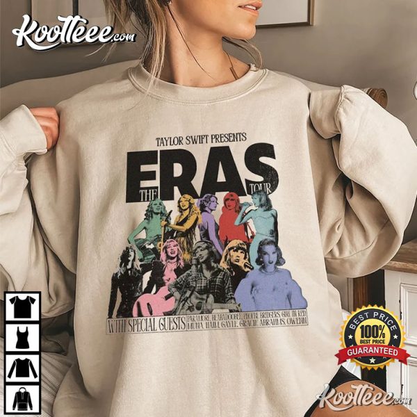 The Eras Tour 2023 Retro Concert T-Shirt