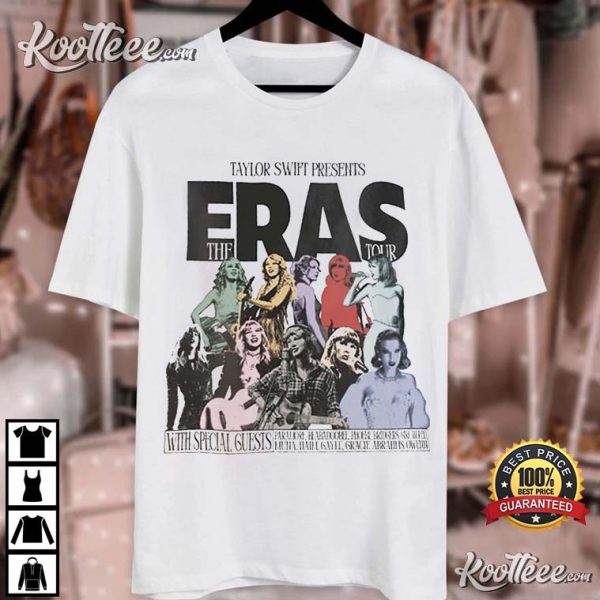 The Eras Tour 2023 Retro Concert T-Shirt